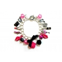 Girls Just Wanna Have Fun Themed Charm Bracelet